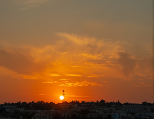 Saudi Arabian telecoms mast awaits 5G rollout