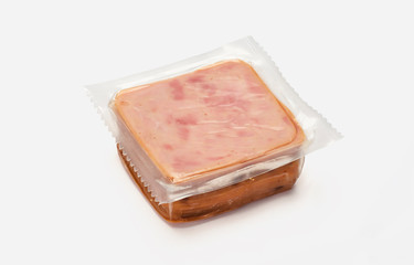 Vacuum packed ham