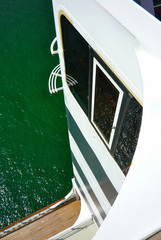 Luxurious transatlantic crossing aboard the luxury ocean liner cruise ship Cunard Queen Mary 2 QM2...