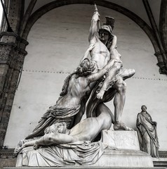 Rape of Polyxena - Piazza della Signoria, Florence 