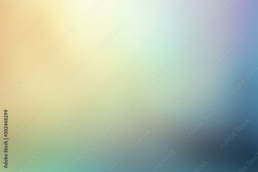 Leinwandbilder Pastel Multi Color Gradient  Background,Simple form and blend of color spaces as contemporary background graphic backdrop