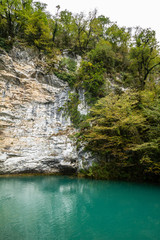 Blue Lake, Ritsa National Park, Abkhazia