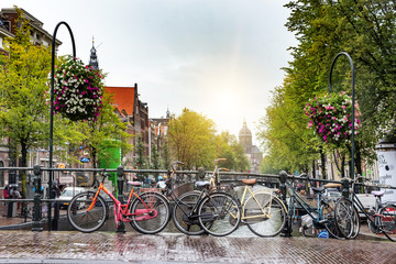 Amsterdam water channel.