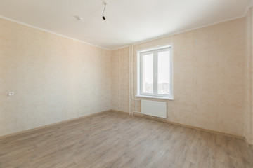 Fototapeta premium unfurnished house or apartment in bright colors