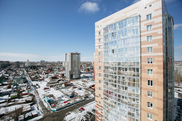 unfurnished house or apartment in bright colors