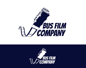 Bus Film Company logo template.