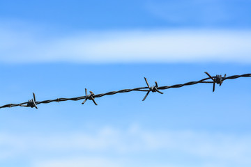 Barbed Wire Fencing.