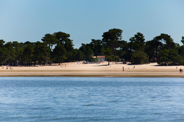 plage du Betey à Andernos