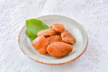 Dried apricots