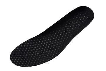 Black sports shoe insole