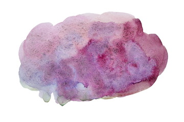 Fototapeta premium Watercolor Texture Hand Painted Blobs