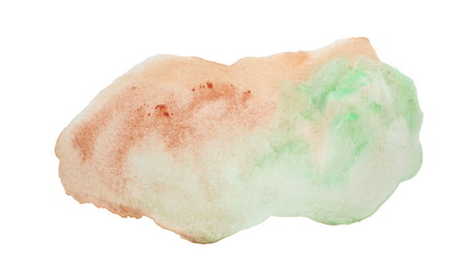 Fototapeta premium Watercolor Texture Hand Painted Blobs