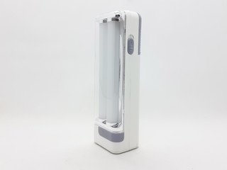 Elegant White Electronic LED Super Bright Flash Light Emergency Lamp for Home or Outdoor Camping...