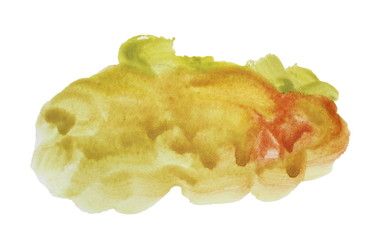 Watercolor Texture Hand Painted Blobs