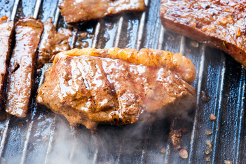 Picanha, traditional Brazilian beef cut