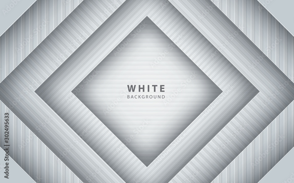 Poster abstract texture 3d papercut layer white background