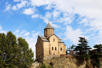 Fototapeta na wymiar Old Town of Tiflis, Tbilisi, Georgia