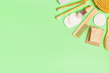 Zero waste bathroom accessories.