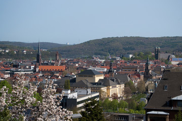 Blick auf Saarbrücken