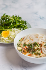 Banh Canh Ca Loc - Vietnamese Thick Noodle Soup