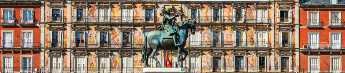 Fototapeta na wymiar Plaza Mayor, Madrid, Spain
