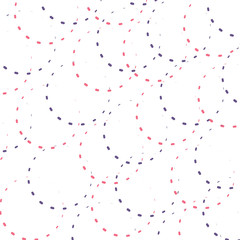 Abstract background with dashed circles. 