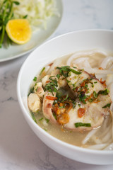 Banh Canh Ca Loc - Vietnamese Thick Noodle Soup