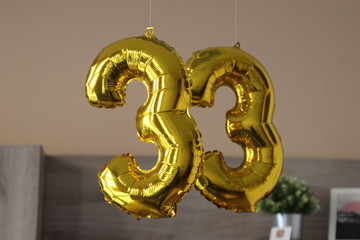 33 Geburtstags-Feier