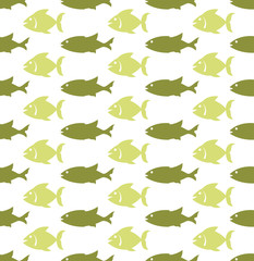 Fish Seamless Pattern