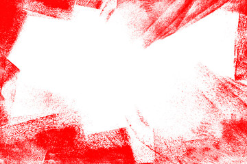 white red paint brush strokes background