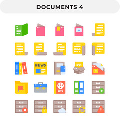 Flat Icons Pack for UI. Pixel perfect vector icon set for web design and website application.