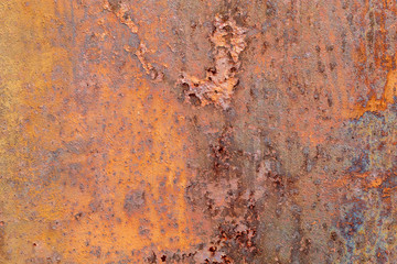 Old Weathered Corrugated Metal Texture