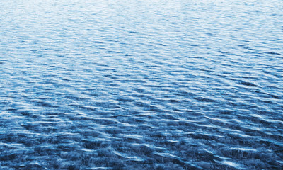 Sea water surface with ripple, natural background
