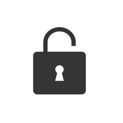 Padlock Icon Vector Illustration