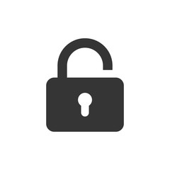 Padlock Icon Vector Illustration