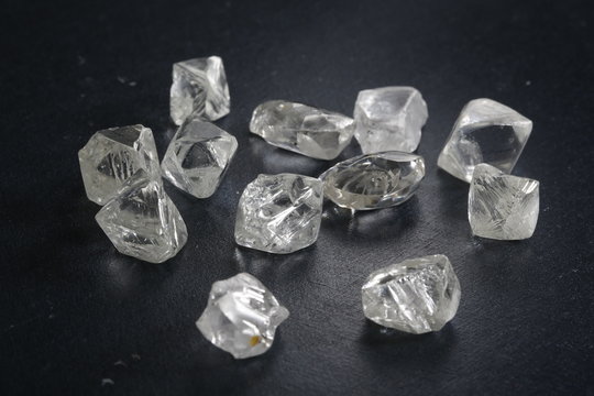 Rough Polished Diamonds