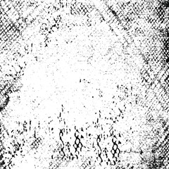 Fototapeta premium Worn down wallpaper pattern design. Broken plaster and grunge damask effect. Distressed overlay texture design. Vector illustration. Eps10.