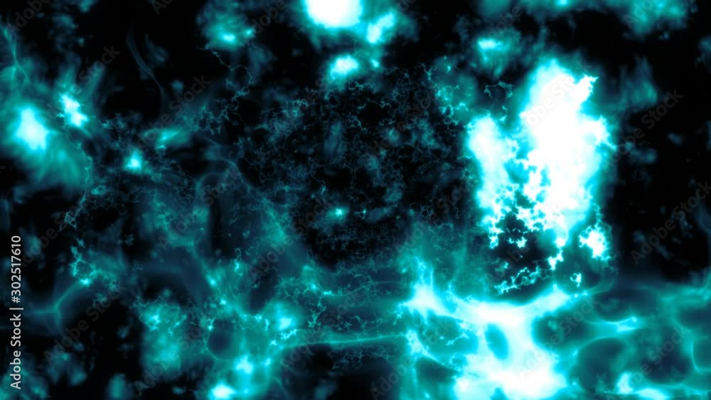 Poster abstract fractal fantasy synapse connection landscape loop/ 4k animation of an abstract fantasy back