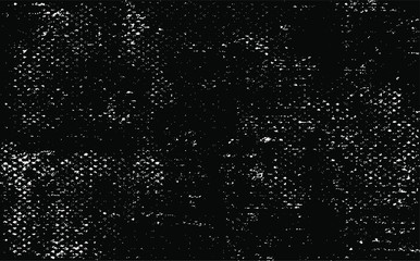 Worn down wallpaper pattern design. Broken plaster and grunge damask effect. Distressed overlay texture design. Vector illustration. Eps10.