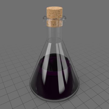 Conical potion flask