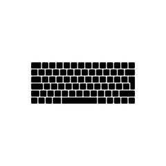 Keyboard icon. Computer buttons symbol. Logo design element