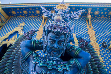 Świątynia, Tajlandia, Blue Temple