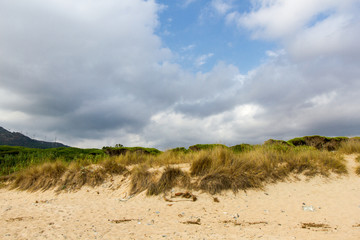 Landscape View of Tarifa - Cadiz - Sand Dunes at Punta Paloma Beach