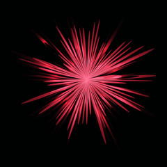 fireworks on black background