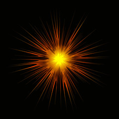 Fototapeta premium fireworks in the sky