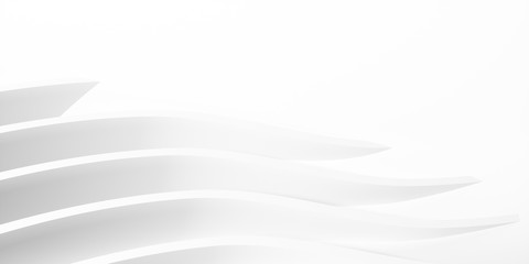 abstract white architectural background