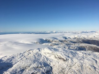 Snowy mountains