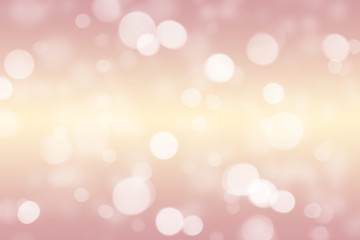 Obraz premium Beautiful soft Abstract bokeh gradient yellow lights background