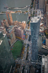 Naklejka premium New York City as seen from top of One Observatory 
