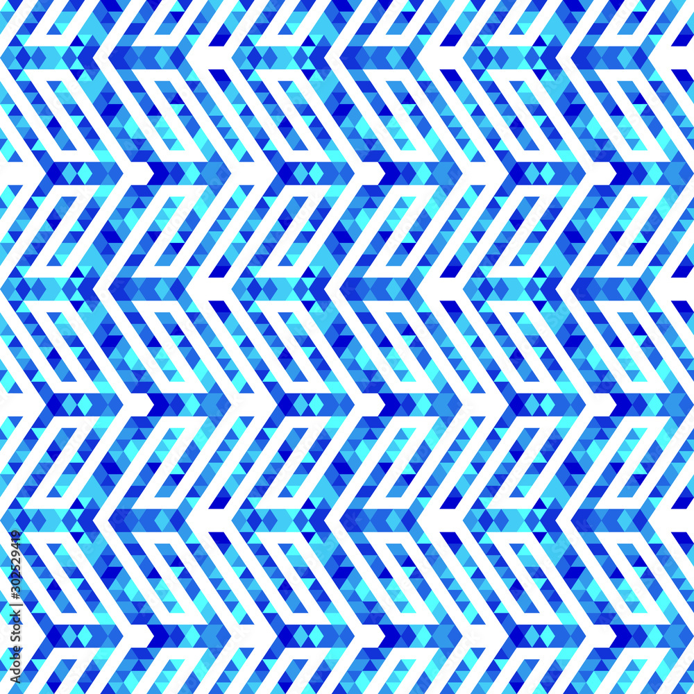 Poster abstract seamless geometric pattern. images for the design of home textiles and packaging.